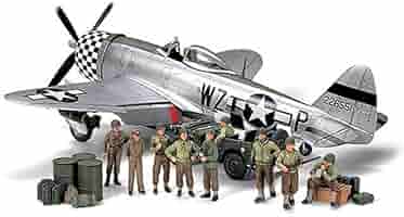 タミヤ 1/48 アメリカ歩兵休息&P-47Dセット 6g7v4d0 51HsDR+n9QL._AC_SY200_QL15_.jpg